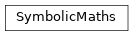 Inheritance diagram of SymbolicMaths