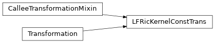 Inheritance diagram of LFRicKernelConstTrans