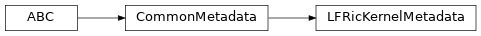 Inheritance diagram of LFRicKernelMetadata