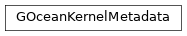 Inheritance diagram of GOceanKernelMetadata