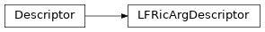 Inheritance diagram of LFRicArgDescriptor
