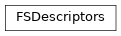 Inheritance diagram of FSDescriptors