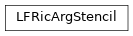 Inheritance diagram of LFRicArgStencil