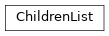 Inheritance diagram of ChildrenList
