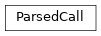 Inheritance diagram of ParsedCall